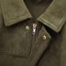 Aria Basics 2025 Spring New Women's Fashion Versatile Suede Textured High-end Pilot Jacket Coat_ecoleips.com