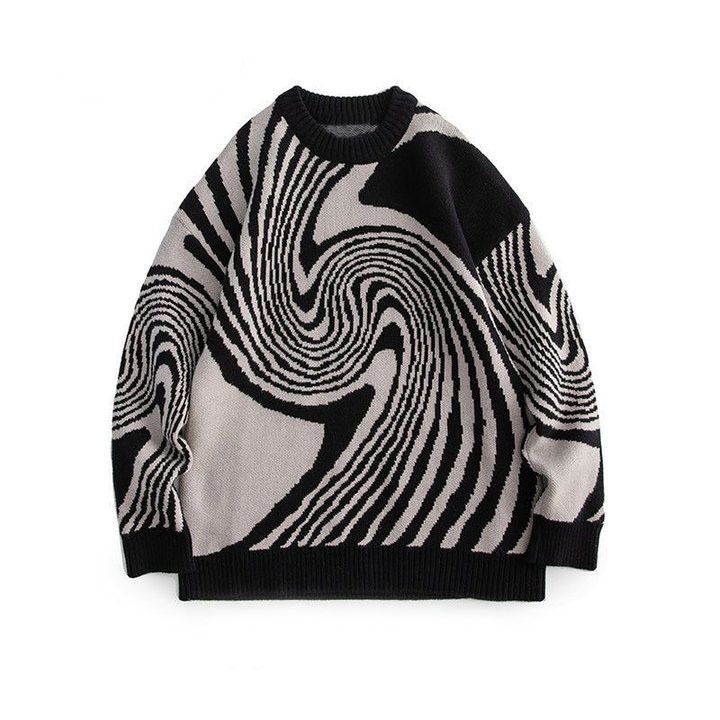 Autumn/Winter Women's Faux Sweater British Style Fashionable Urban Loose Long Sleeved Casual Fashion for Youth_ecoleips.com