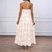 2026 European And American Women's Summer Halter Neck Printed Beach Hawaiian Vacation Dress With Lining For Women_ecoleips.com
