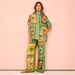 Cross-border European And American Women's Clothing 2026 New Fashion Printed Elastic Waist Pocket Wide-leg Pants Casual_ecoleips.com