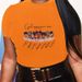 Summer European And American Cross-border Foreign Trade Wholesale T-shirts, Round-neck Casual Plus-size Loose_ecoleips.com