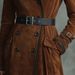 Aria Basics Aria Basics European And American Cross-Border New Women's Clothing Autumn Winter Turn-Down Collar Western Style Suede Long_ecoleips.com