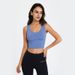Yujia Fixed Chest Pad European And American Style Wireless Outdoor Sports Integrated High-Intensity Fitness Bra Vest_ecoleips.com