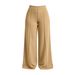 High-Waisted Wide-Leg Slimming Sports Trousers For Women Outdoor Running Exclusive Fashion_ecoleips.com