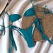 Women's Clothing Bikini Set Strap Starfish Metal Drawstring Low Waist Sexy Swimsuit Set_ecoleips.com