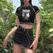 New 2024 Women's Fashion Print T-Shirt Cartoon Design Unique Funny Short Sleeve Top for Casual Wear_ecoleips.com