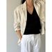 New 2026 Spring Collection Korean Designer Nothing Wr*tten Linen Suit Jacket_ecoleips.com
