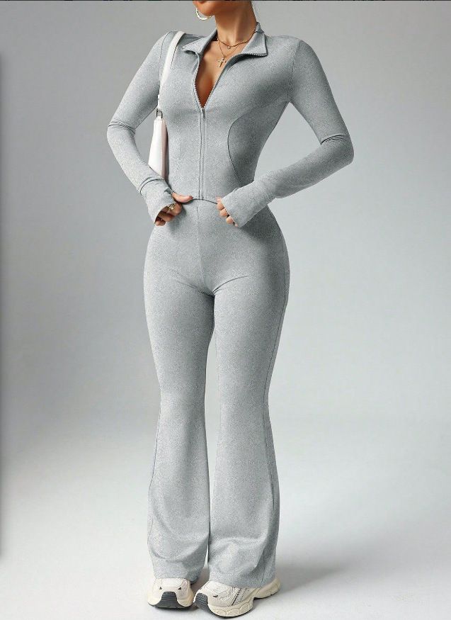 Xiyin High End Yoga Suit for Women Tight Fitting Long Sleeved Sportswear Set without Embarrassing Seams Sexy Design_ecoleips.com