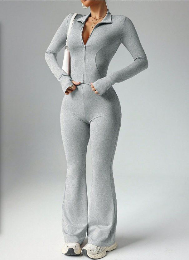 Xiyin High End Yoga Suit for Women Tight Fitting Long Sleeved Sportswear Set without Embarrassing Seams Sexy Design_ecoleips.com
