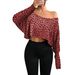 European American Cross-border Fashion Off-shoulder Loose-fitting Base Shirt T-shirt With Ice-feel_ecoleips.com