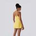 Halara Fitness One-Piece Tennis Dress With Chest Pads For Women, Summer Quick-Dry Sports Dress, Running Skirt_ecoleips.com