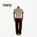 plus Size Women's Summer T-Shirt Short Sleeve Color Block round Neck Loose Fit Top for Straight Leg Pants Sports Suit_ecoleips.com