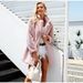 Women's Faux Fur Coat Long Sleeve Lapel Jacket Fashionable Winter Outerwear For Ladies (White, Khaki, Pink, Gray, Black, Brown)_ecoleips.com