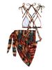 Verve 2024 New Printed Tie Mesh Bikini Sexy Three-Piece Swimsuit For Women_ecoleips.com