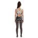 Sexy Women's PU Leather Leotards Patchwork One Piece Swimwear Suits, Matte Front Zipper Bodysuit, Japanese Bathing Suits_ecoleips.com