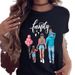 European And American Cross-border Foreign Trade Wholesale Women's Clothing: Mother-child Round-neck Plus-size_ecoleips.com