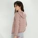 Winter Siyu Women's 90% Solid Color Lightweight Hooded Seamless Down Jacket Short Plus Size Coat_ecoleips.com