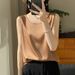 Silk Satin 2026 Spring-summer New Women's Pullover Short Top, Sleeveless Vest, Round Neck Camisole, Solid Color Inner_ecoleips.com