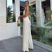 Fashion Women's Irregular Top Casual Wide-Leg Elegant Sexy Long Pants Set For Women_ecoleips.com