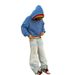 Color Block Hooded Pullover Sweatshirt Women's Y2K Street Style Three Layer Dopamine Fashion European American Cross Border_ecoleips.com