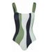 Women's Clothing One Piece Swimsuit With Gauze Skirt Sun Protection Bikini Set For Hot Spring Beach Vacation_ecoleips.com