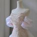 Women's Off-Shoulder Evening Gown Light Luxury Heavy Duty Wedding Dress High-End Party Wear New_ecoleips.com