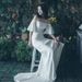 Light 2026 New Simple Off-Shoulder Mori Style Bride Wedding Mermaid French Hepburn Travel Shoot Outdoor Dress_ecoleips.com