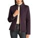Women's Lightweight Quilted Puffer Jacket With Detachable Hood - Stylish Stand Collar Coat For Spring & Winter_ecoleips.com