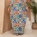 Middle East Cross-border Abaya Summer New Colorful Printed Robe Dubai Women's Clothing In Stock Wholesale_ecoleips.com