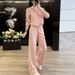 Women's Casual Sportswear Set Slimming Hooded Sweatshirt High-End Stylish Trendy Two Piece Set for Spring Autumn_ecoleips.com