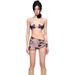 Swimsuit Women's Wasteland Style Butterfly Maillard Bikini Three Piece Set Small Chest Gathering Beach Vacation Hot_ecoleips.com