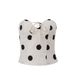 Women's New Sexy Chest Wrap Polka Dot Design Tight Short Inner Vest Top_ecoleips.com