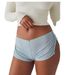 Rose Mini Shorts For Women Pure Desire Sexy Split Design Solid Color Hot Pants Supply New Arrival_ecoleips.com