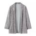 Glitter Blazer & Pants Set – Trendy Two-Piece Outfit For Spring (Black/Silver, S-XL)_ecoleips.com