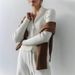 Women's Ribbed Knit Zip-Up Turtleneck Slim Fit High Waist Long Sleeve Top Streetwear Spring Fashion Stretch Fitted Shirt_ecoleips.com