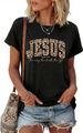 Christian Shirts For Women Faith T Shirts Jesus Religious Graphic Tees Cross Pray Bible Verse Inspirational Tops_ecoleips.com