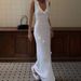 Women's Clothing Holiday Style Sexy Fashion Suspender Long Skirt Three Dimensional Flower Knitted Dress Female_ecoleips.com