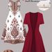 Women's Fashionable Casual Set Dress With Cardigan Spring Summer New Spot Goods Trendy Plus Size Clothes_ecoleips.com