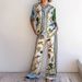 Women's Clothing Casual Fashion All Match Linen Shirt Suit Collar Shirt Suit_ecoleips.com