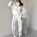  oversized hoodie & jogger set – classic letter print matching couple outfit | streetwear loungewear bundle_ecoleips.com