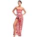 Swimwear Ethnic Style Printed One Piece Swimsuit For Women Female Clothing_ecoleips.com