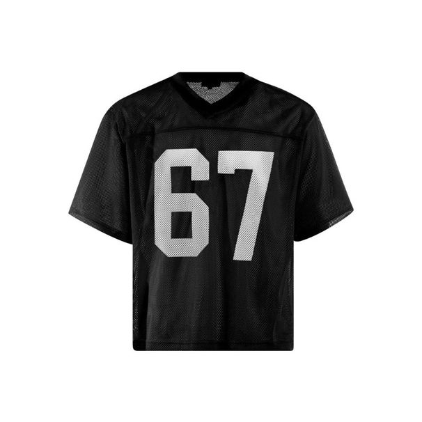 Men's Loose Fit Breathable Mesh Letter Print T-Shirt Summer Streetwear Casual Tee - S-XXXL (White/Black/Navy)_ecoleips.com