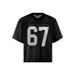 Men's Loose Fit Breathable Mesh Letter Print T-Shirt Summer Streetwear Casual Tee - S-XXXL (White/Black/Navy)_ecoleips.com