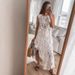 2025 Summer European And American Women's New Knitted Hollow Irregular Sleeveless Casual Skirt Set_ecoleips.com