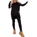 2024 . Independent Station Cross-Border Autumn Winter Hot-Selling Women's Clothing Top With Slit Long Sleeve Round_ecoleips.com