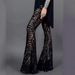 K Flared Pants With Sequins, Elegant Temperament, Slim Fit Straight Leg Wide Leg Pants_ecoleips.com