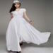 European And American V-neck Short Sleeve Bohemian Chiffon Waist Slimming Belly Covering Dress Gown_ecoleips.com