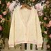 Taylor Swift Women's Knitted Cardigan Sweet Romantic Style Retro Long Sleeved Sweater for Girls Versatile Wool Blend_ecoleips.com