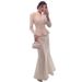 Women's Clothing Retro Long Sleeved Maxi Dress Elegant Noble Autumn Feel Women's Clothing/Dress Long Sleeve For Formal & Casual For Women_ecoleips.com