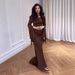 Women's Long Elegant Slim Fit Dress With Batwing Sleeves Casual Fashion Summer Spring/Autumn_ecoleips.com